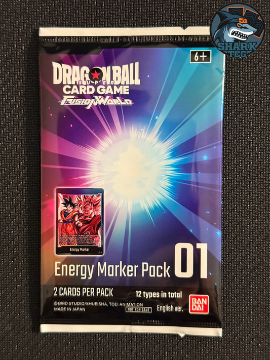 Dragon Ball Super Card Game Fusion World Energy Marker Pack 01