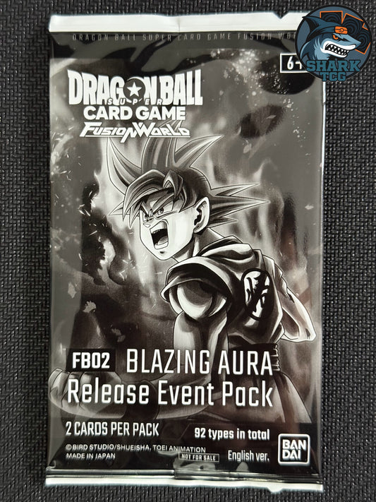 Dragon Ball Super Card Game Fusion World FB02 Blazing Aura Release Event Pack