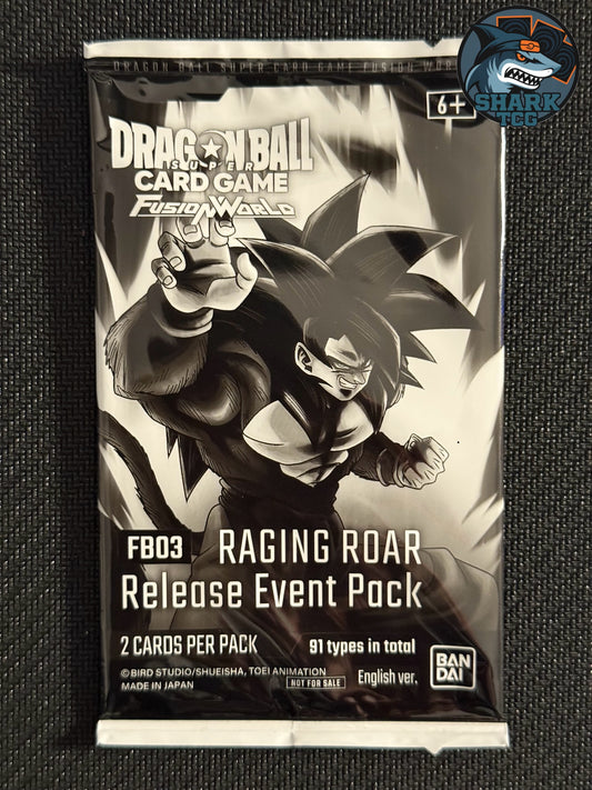 Dragon Ball Super Fusion World - FB-03 Raging Roar Release Event Pack